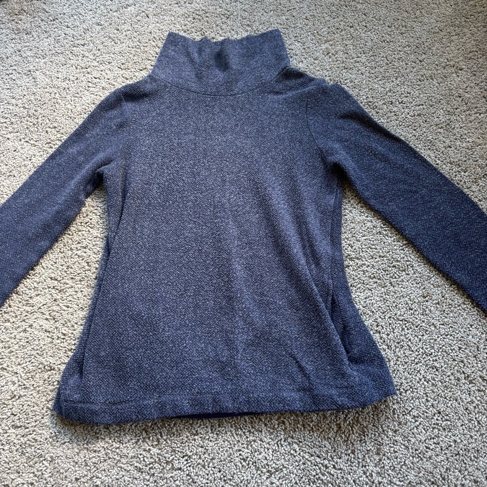 J. Crew Blue Cowl Neck Pullover Sweater Size Extra Small